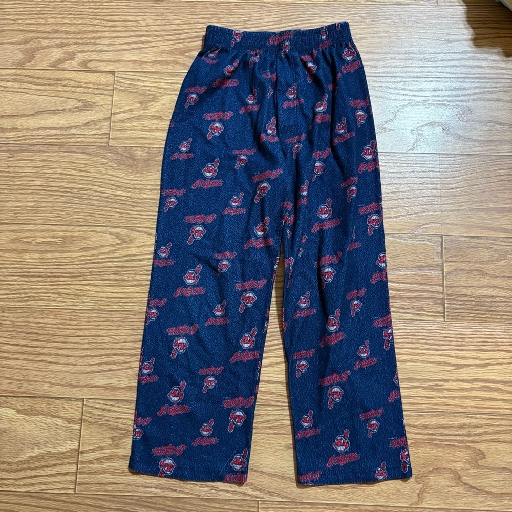 Cleveland Indians Pajama Pants Youth Large